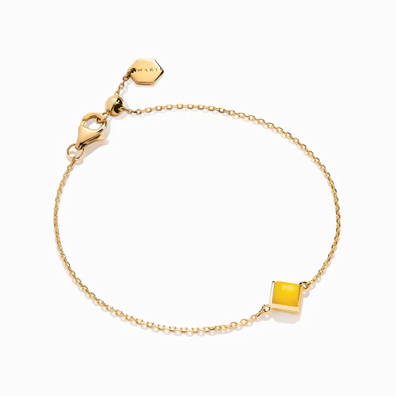 Cleo Pyramid Bracelet