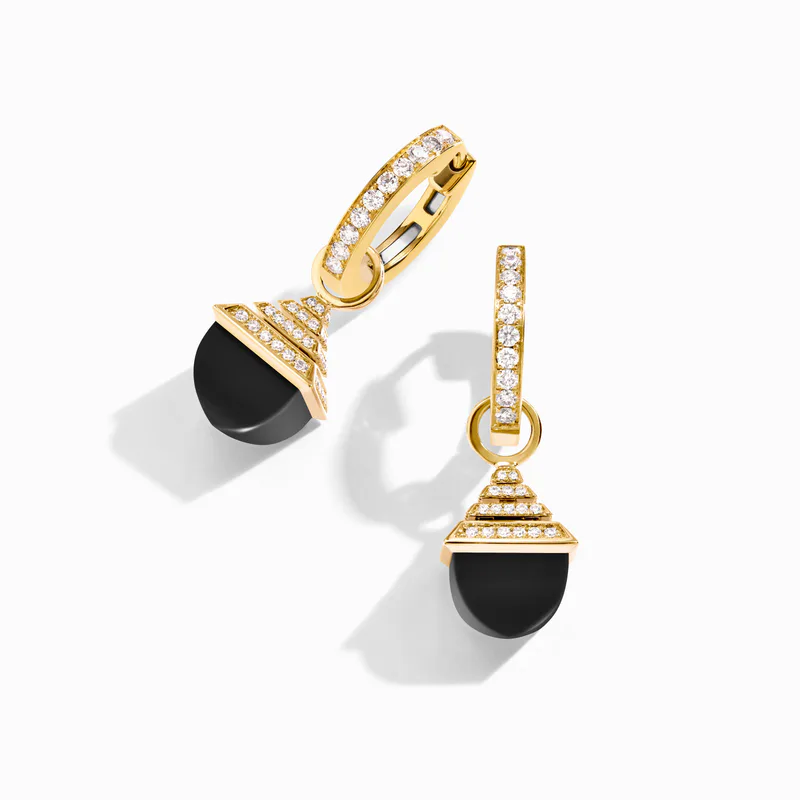 Cleo Rev Midi Diamond Drop Earrings