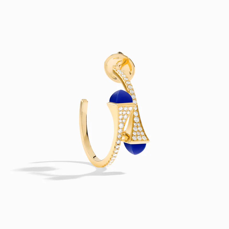 Cleo Diamond Small Hoop Earrings