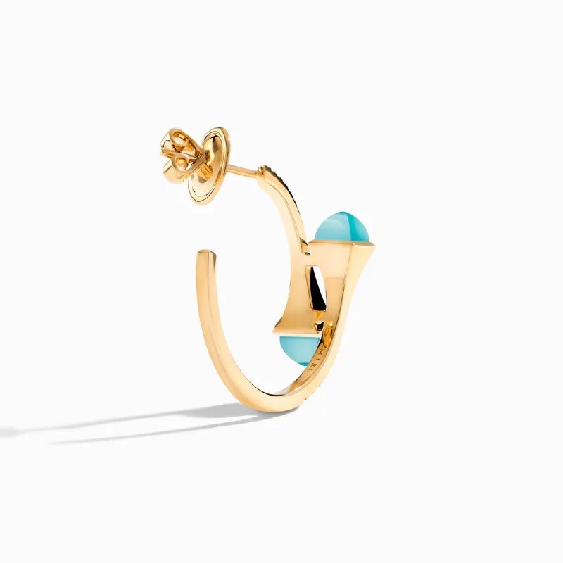 Cleo Diamond Small Hoop Earrings