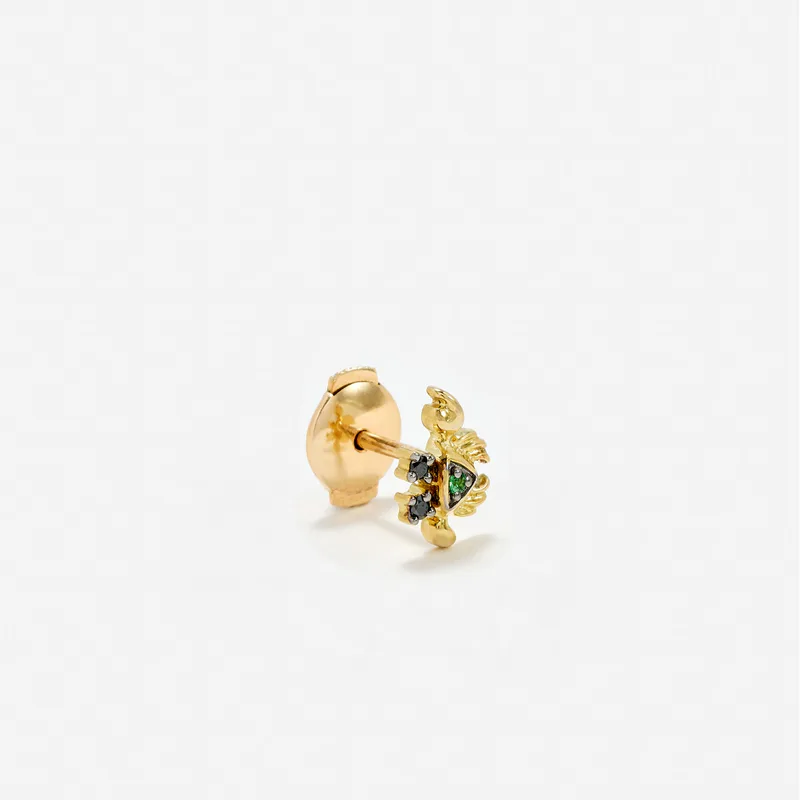 NANO PUCE CRABE OR JAUNE