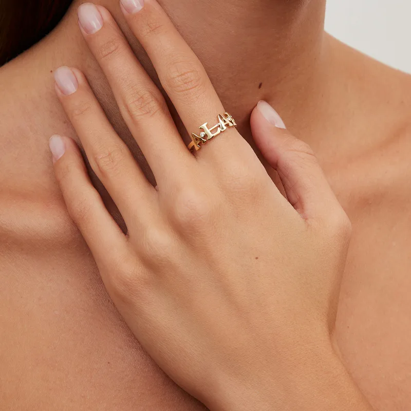 BAGUE À LA FOLIE OR JAUNE