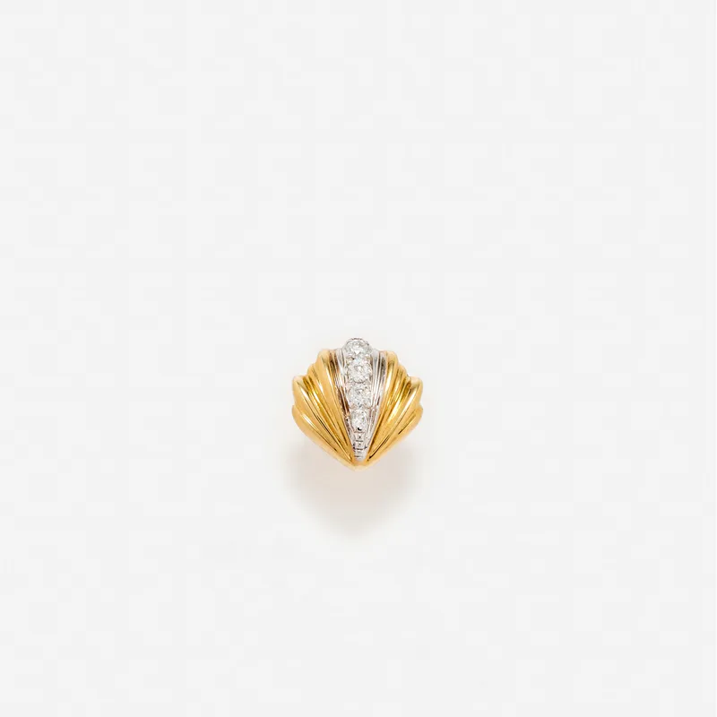 NANO PUCE COQUILLAGE OR JAUNE