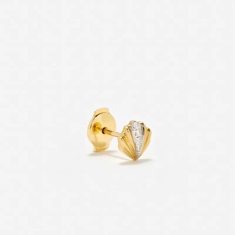 NANO PUCE COQUILLAGE OR JAUNE