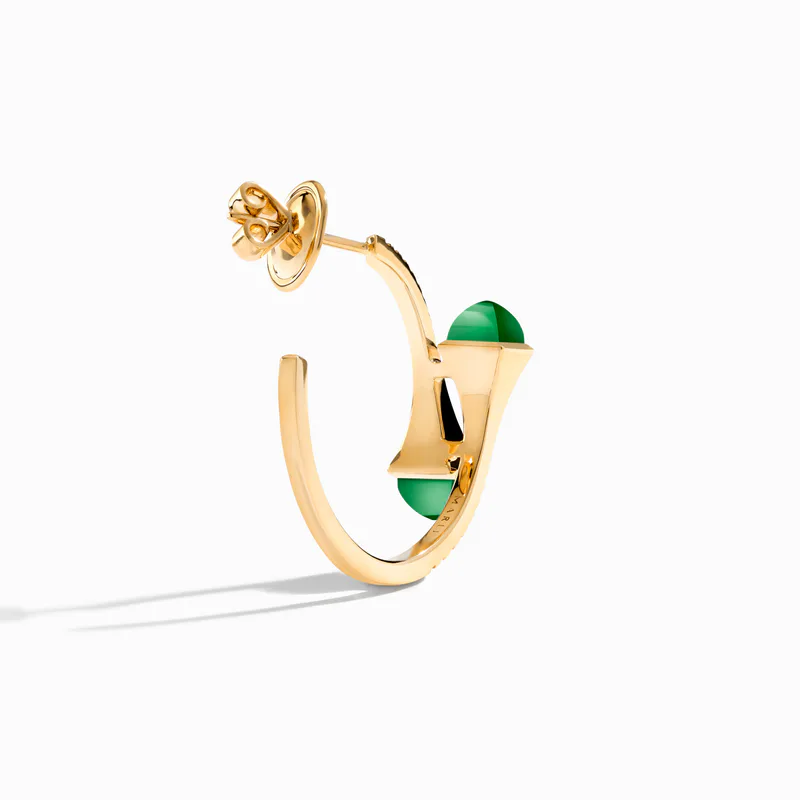 Cleo Diamond Small Hoop Earrings