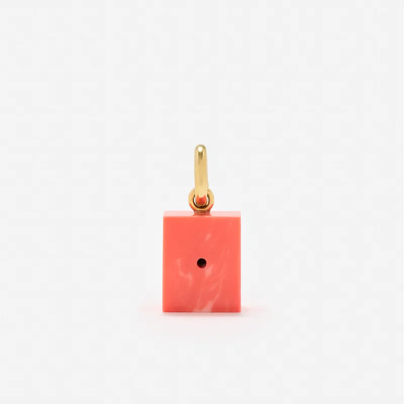 LE CUBO CORAIL OR JAUNE
