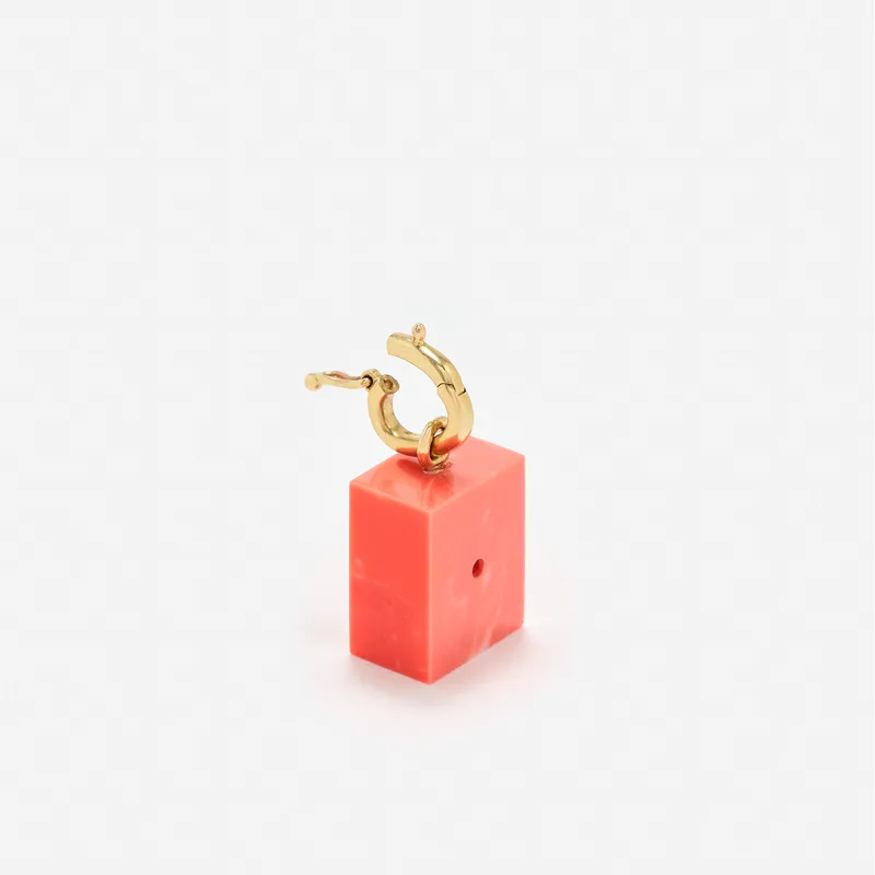 LE CUBO CORAIL OR JAUNE