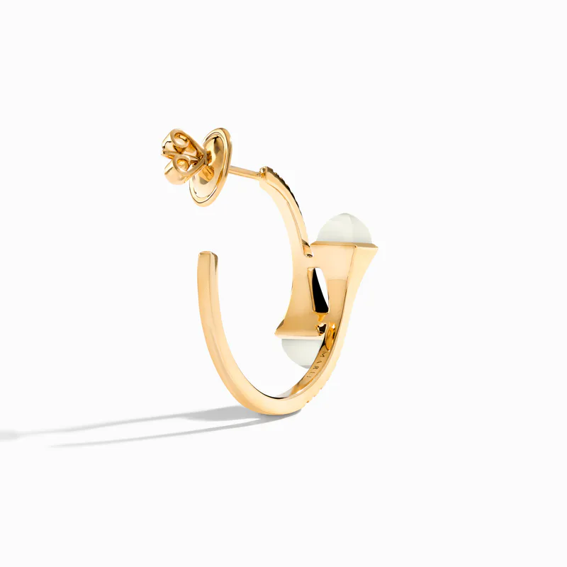 Cleo Diamond Small Hoop Earrings