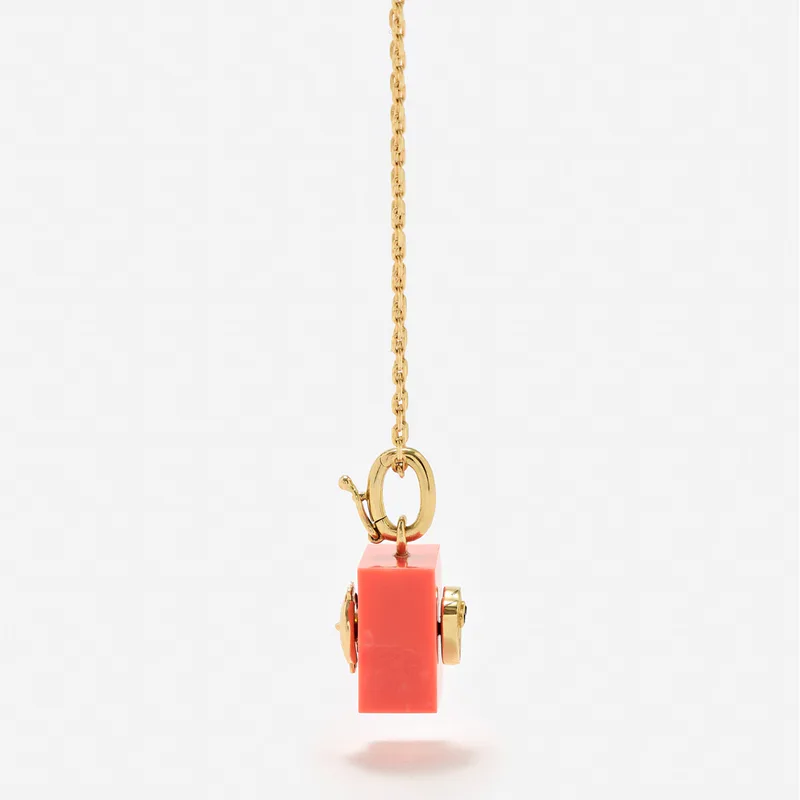 LE CUBO CORAIL OR JAUNE