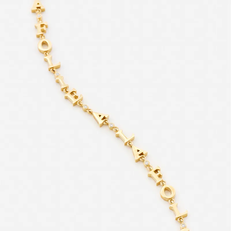 BRACELET À LA FOLIE OR JAUNE