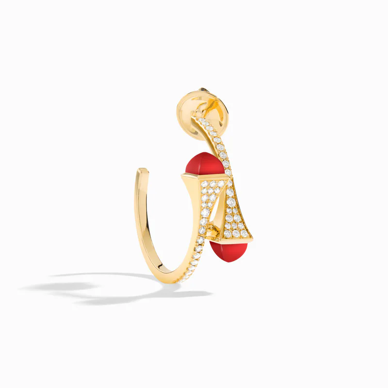 Cleo Diamond Small Hoop Earrings