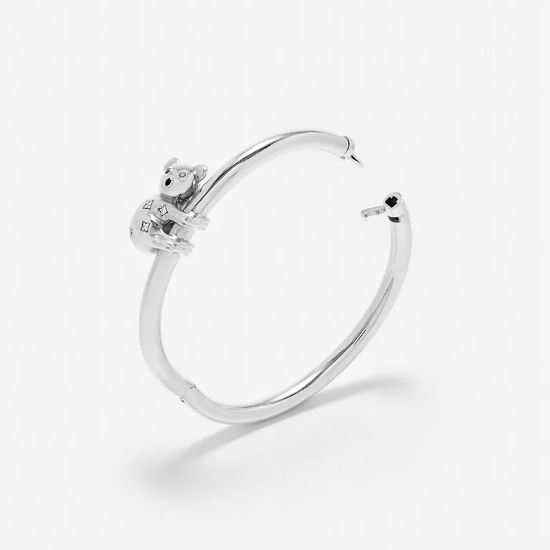BRACELET JONC KOALA GOLD OR BLANC