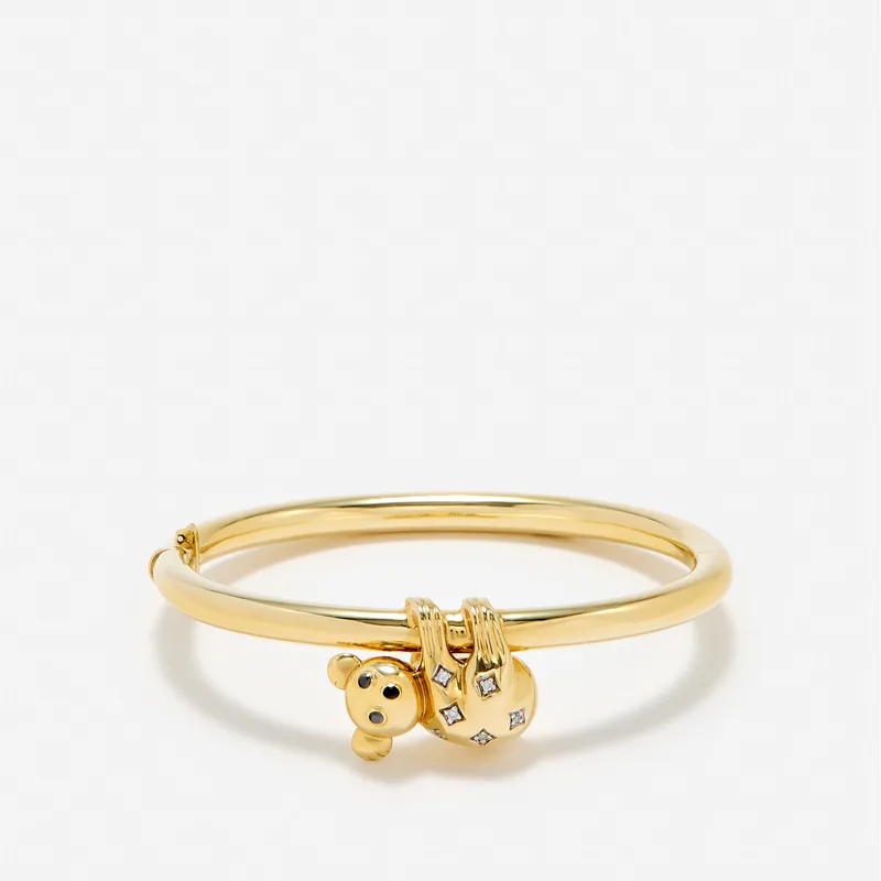 BRACELET JONC KOALA GOLD OR JAUNE