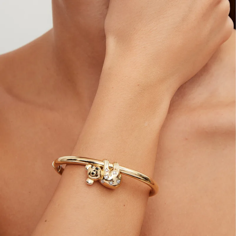 BRACELET JONC KOALA GOLD OR JAUNE