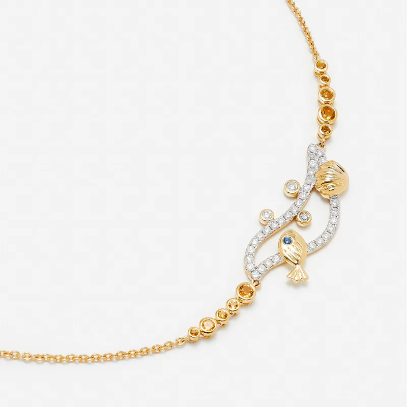 BRACELET SOUS L'EAU OR JAUNE