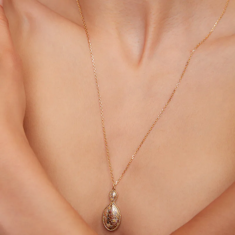 PENDENTIF JOLI MIROIR 2 ORS