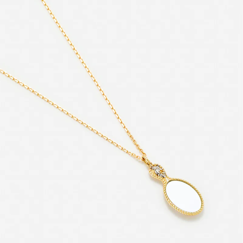 PENDENTIF JOLI MIROIR 2 ORS