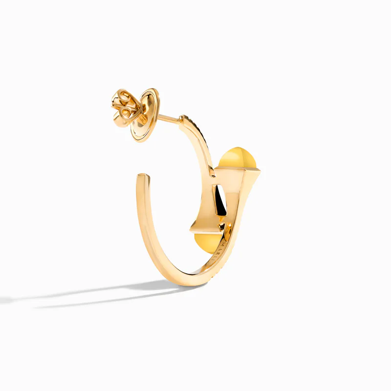 Cleo Diamond Small Hoop Earrings