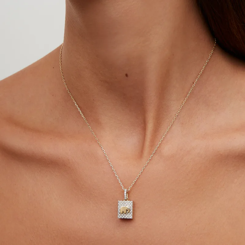 LE CUBO DIAMANTS OR JAUNE