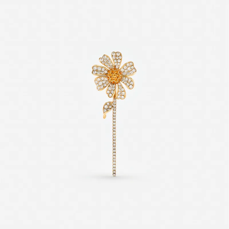 FLEUR DE CENTRE DAISY OR JAUNE