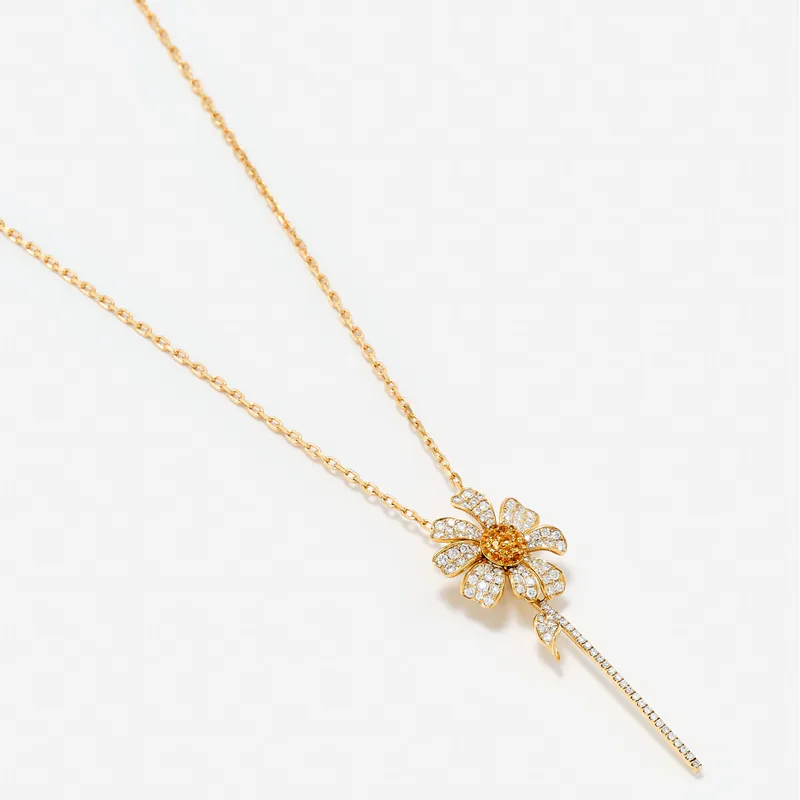 FLEUR DE CENTRE DAISY OR JAUNE