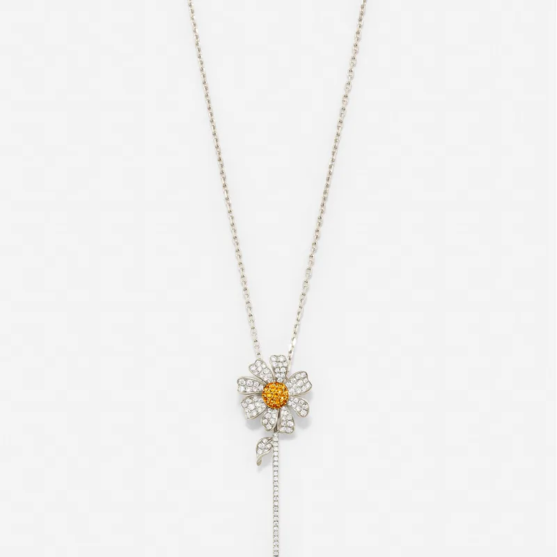 FLEUR DE CENTRE DAISY OR BLANC