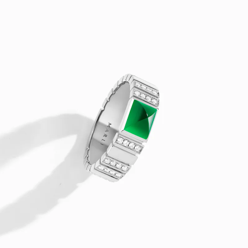 Cleo 2 Link Diamond Ring