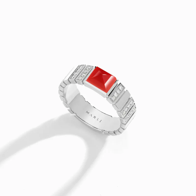 Cleo 2 Link Diamond Ring