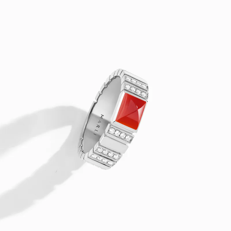Cleo 2 Link Diamond Ring