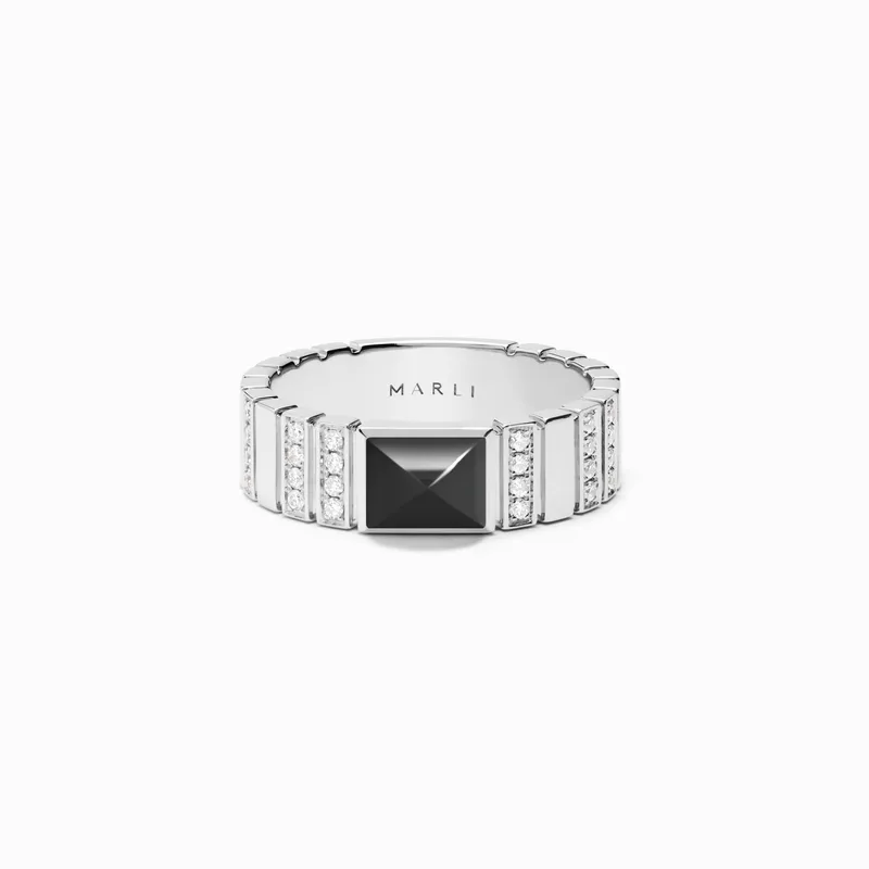 Cleo 2 Link Diamond Ring