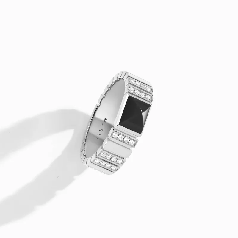 Cleo 2 Link Diamond Ring