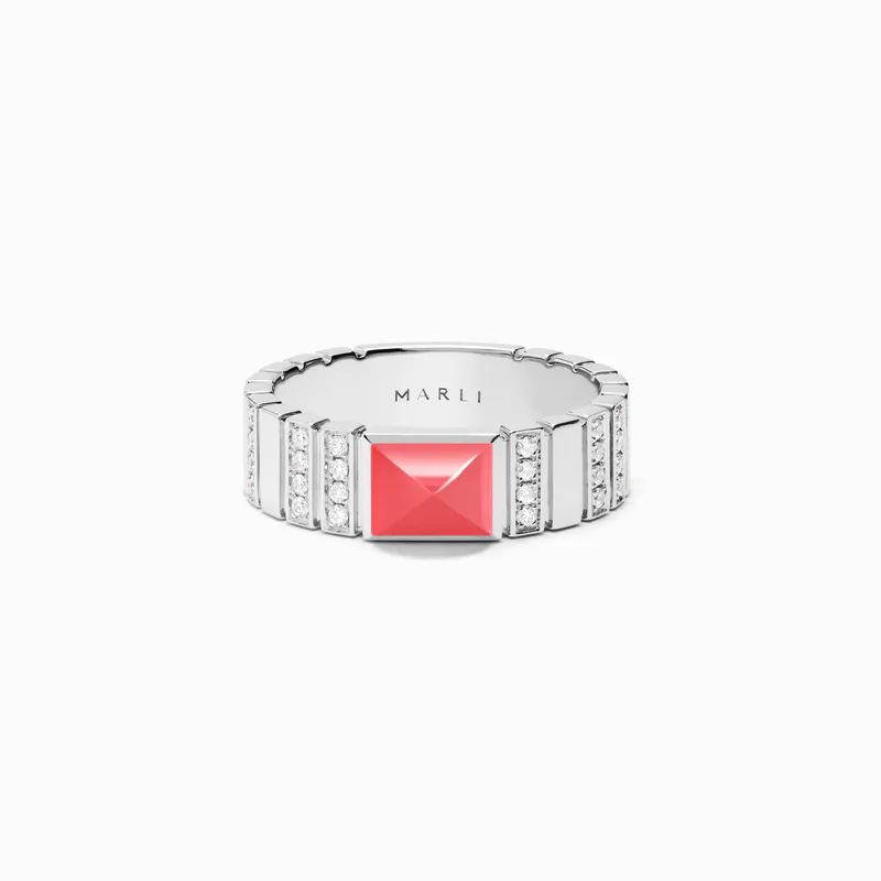 Cleo 2 Link Diamond Ring