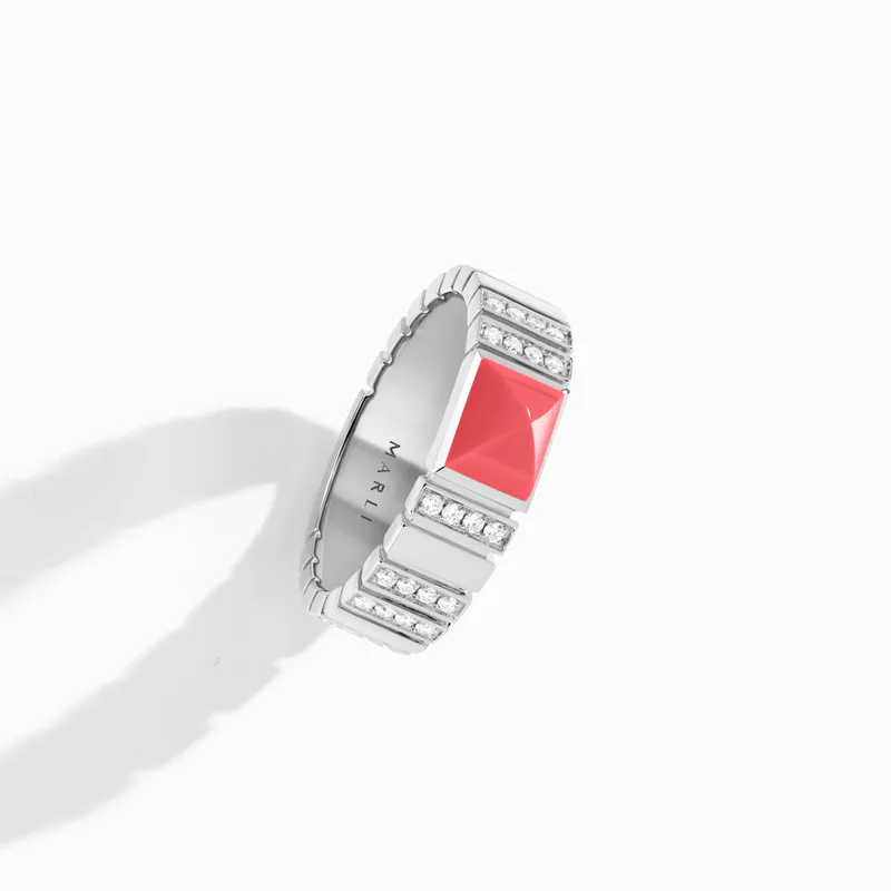 Cleo 2 Link Diamond Ring