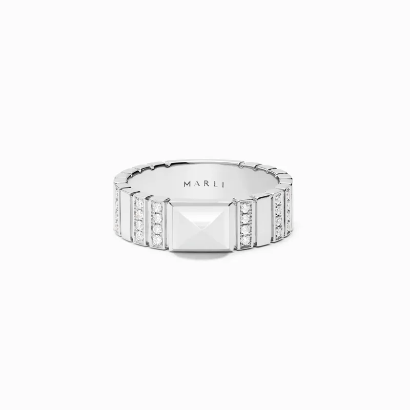 Cleo 2 Link Diamond Ring
