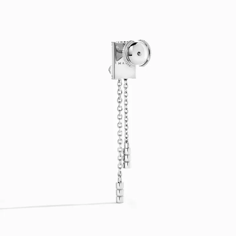 LIFE Full Diamond Tassel Earrings