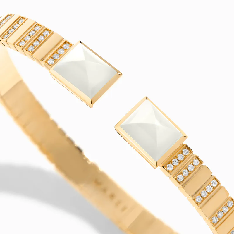Cleo 2 Link Diamond Slip-On Bracelet