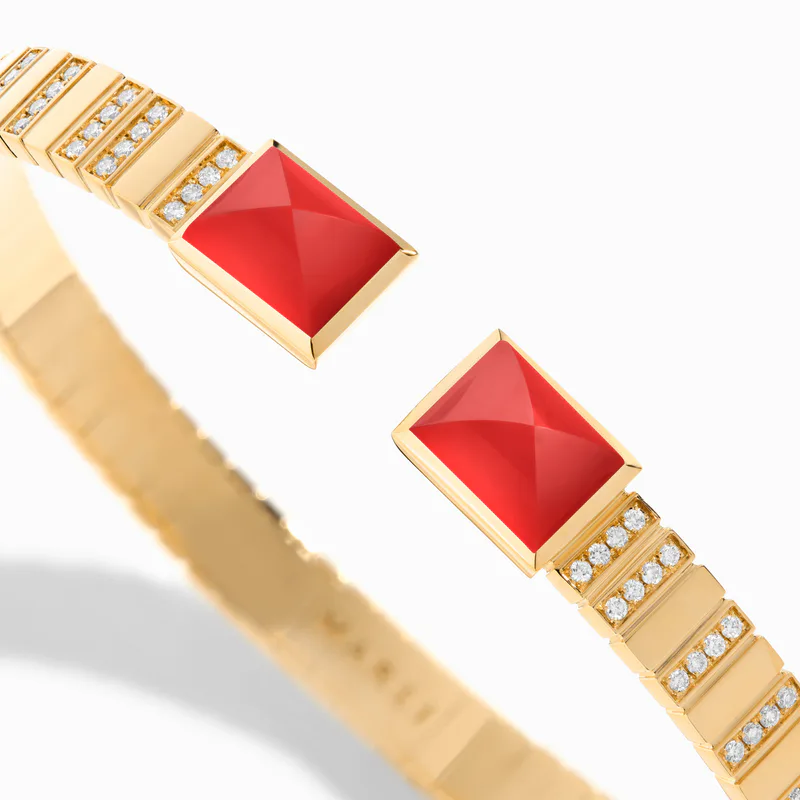 Cleo 2 Link Diamond Slip-On Bracelet