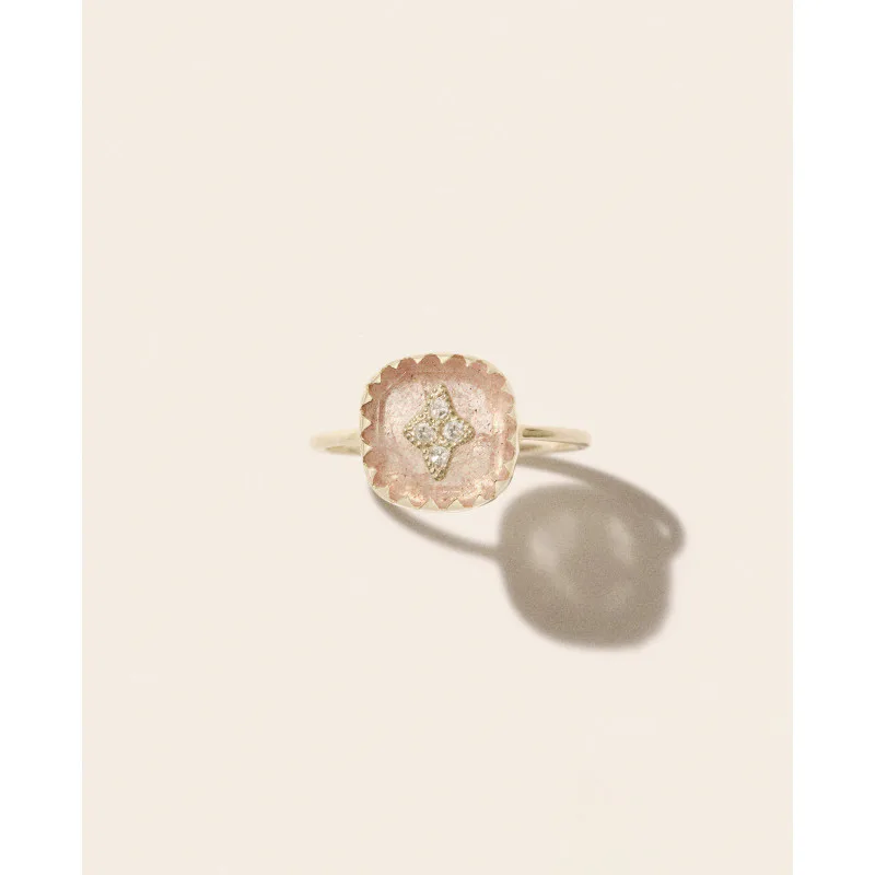 PIERROT STRAWBERRY QUARTZ