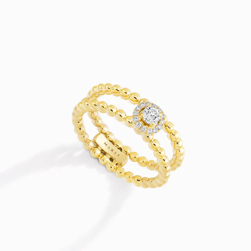Rock Circle Dual Ring