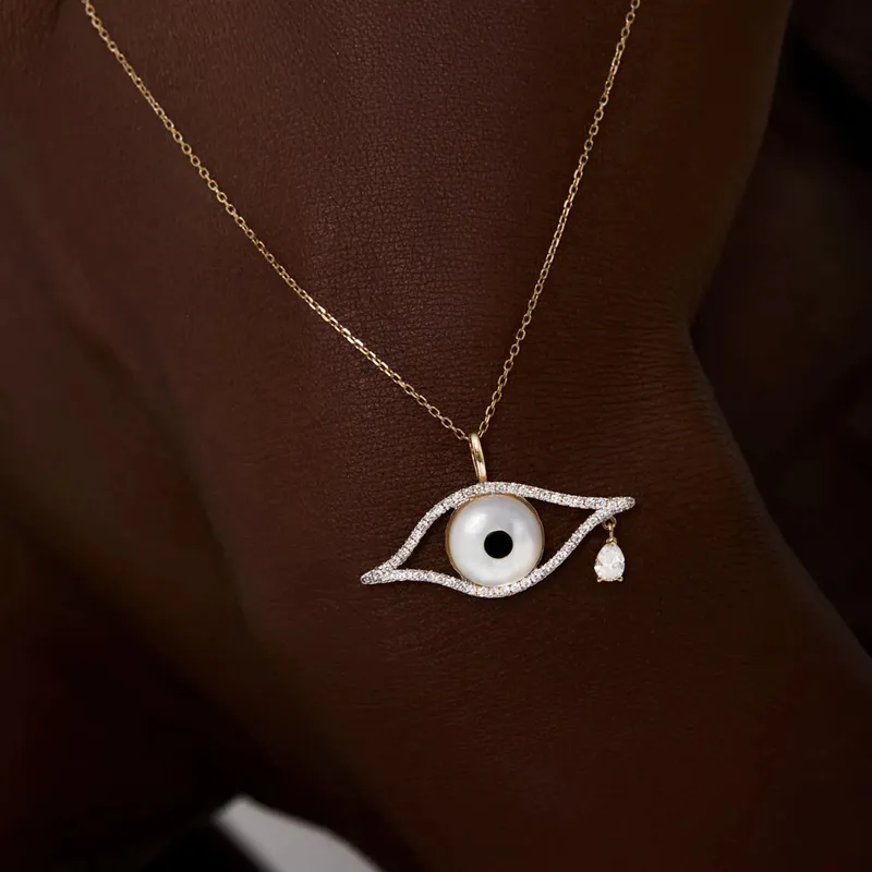 14kt Surreal Eye of Protection