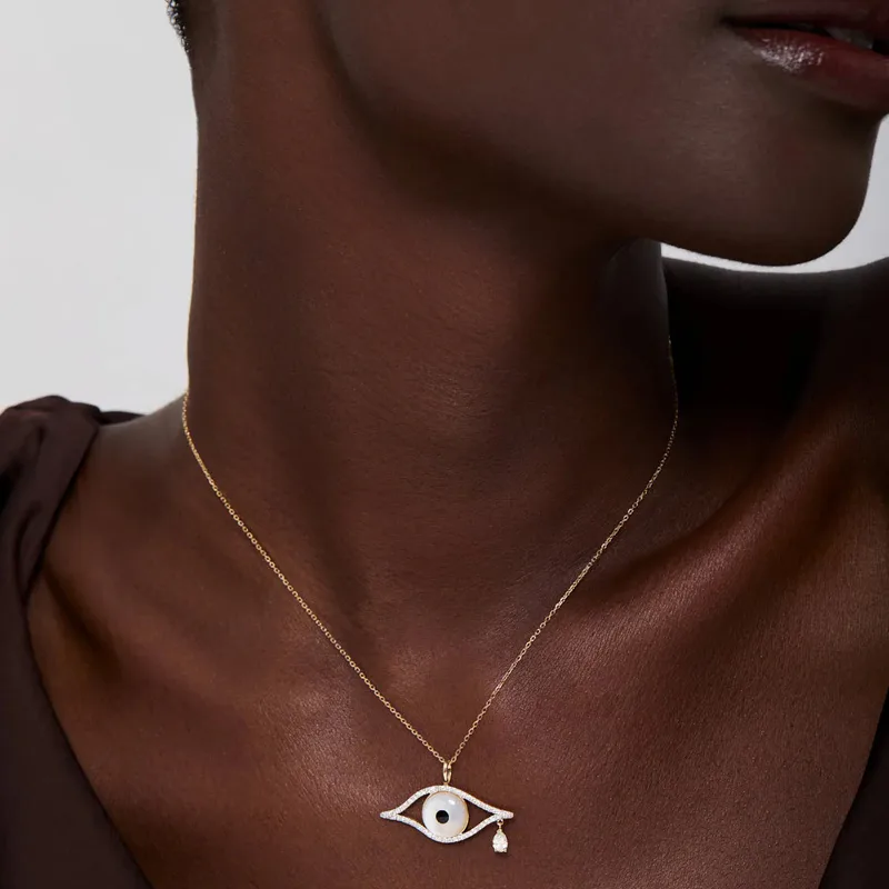 14kt Surreal Eye of Protection