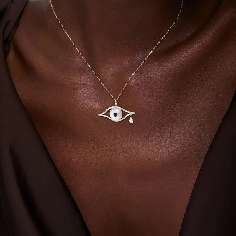 14kt Surreal Eye of Protection