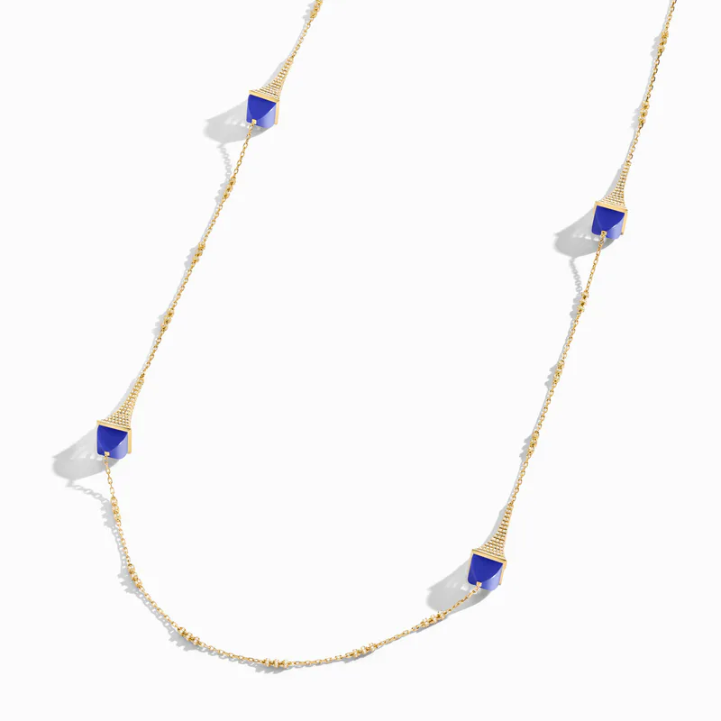 Cleo Rev Diamond Long Chain Necklace
