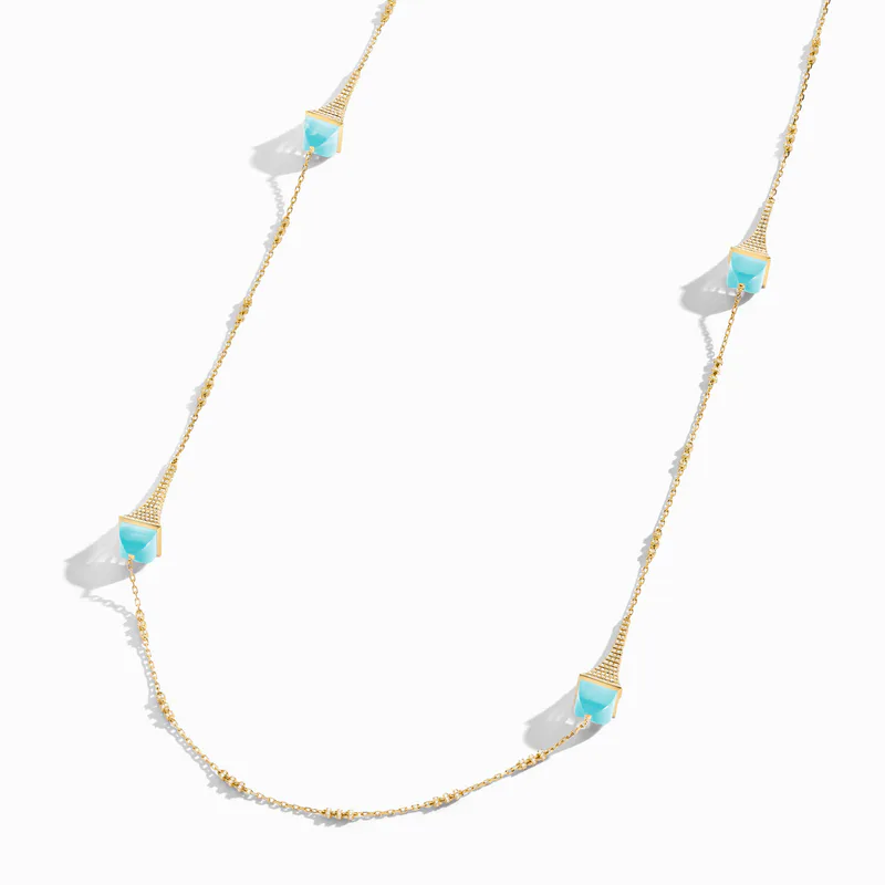 Cleo Rev Diamond Long Chain Necklace