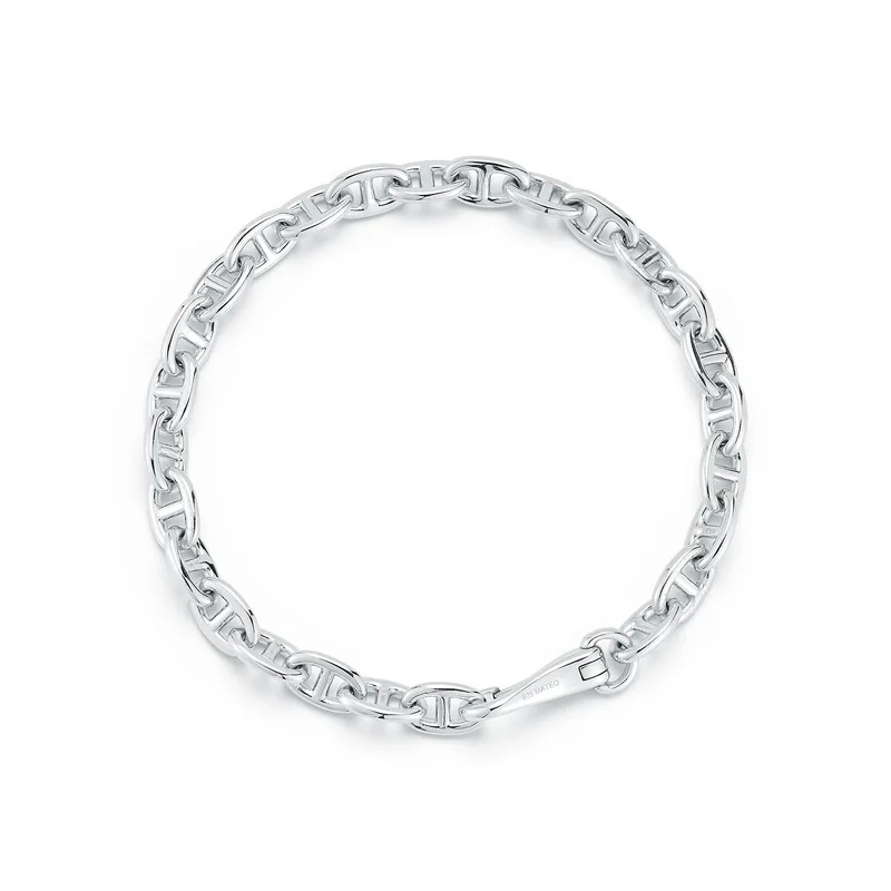 Small Anchor Link Chain Bracelet