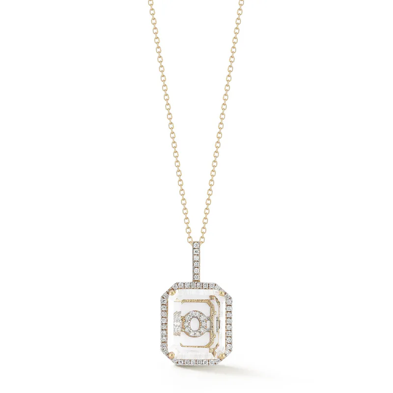 O - Secret Initial Necklace