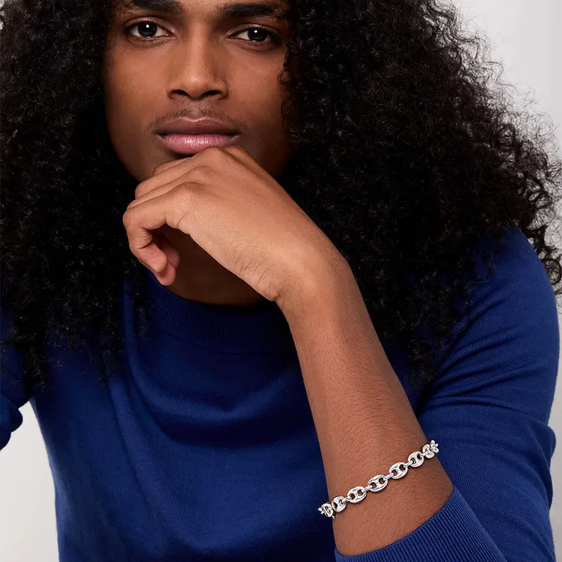 Puff Link Chain Bracelet