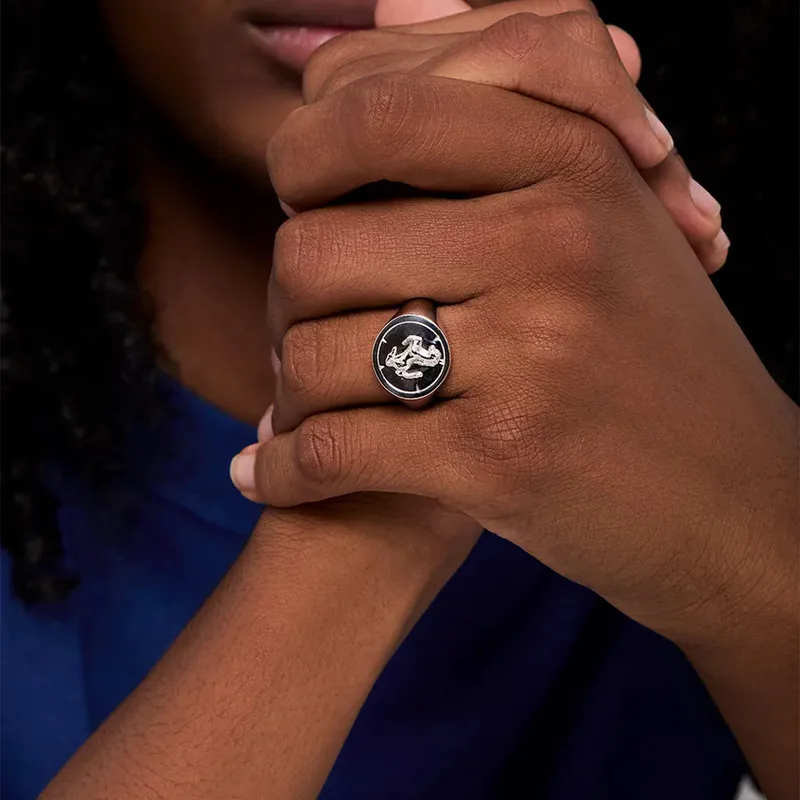 Stallion Coin Ring