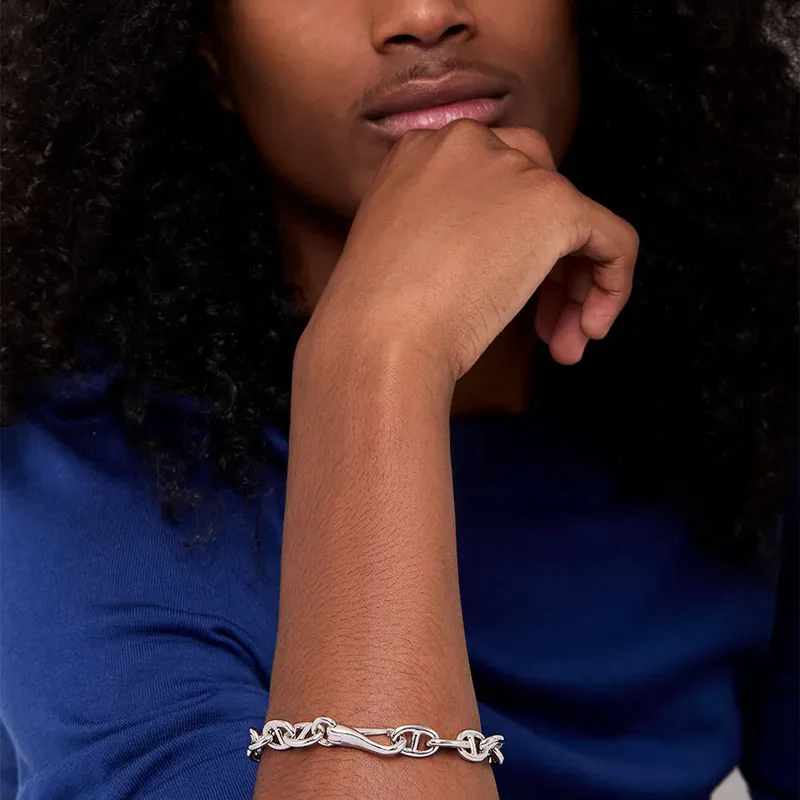 Large Anchor Link Chain Bracelet