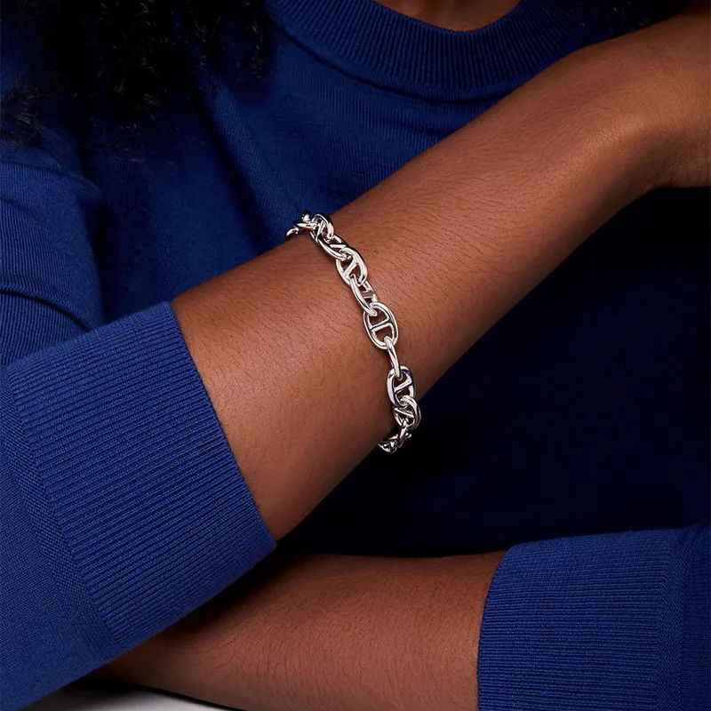 Large Anchor Link Chain Bracelet